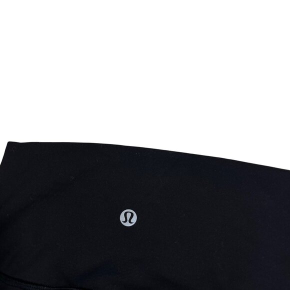 Lululemon In movement tights women's 2 black everlux HOLE in knee - Picture 5 of 10